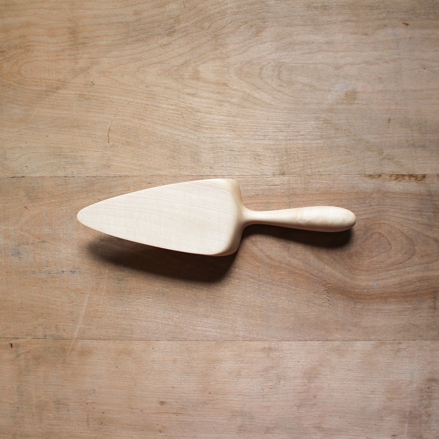 Hand Carved Wooden Cake Server Maple | Marini | Miss Arthur | Home Goods | Tasmania