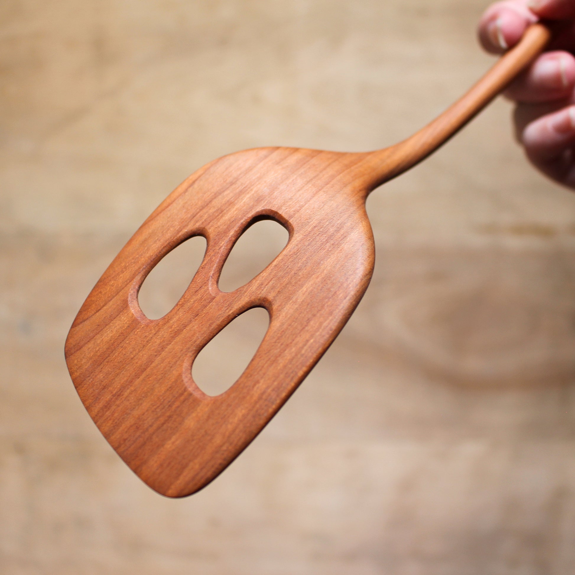 Hand Carved Wooden Spatula Plum | Marini | Miss Arthur | Home Goods | Tasmania