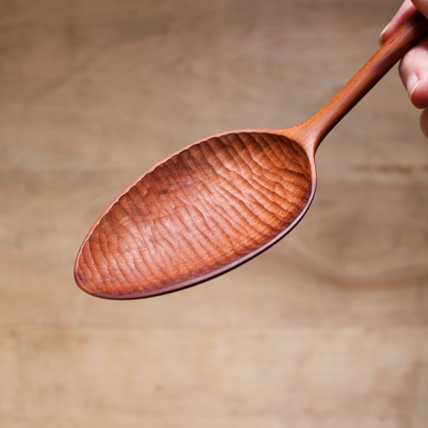 Hand Carved Wooden Ladle Plum | Marini | Miss Arthur | Home Goods | Tasmania
