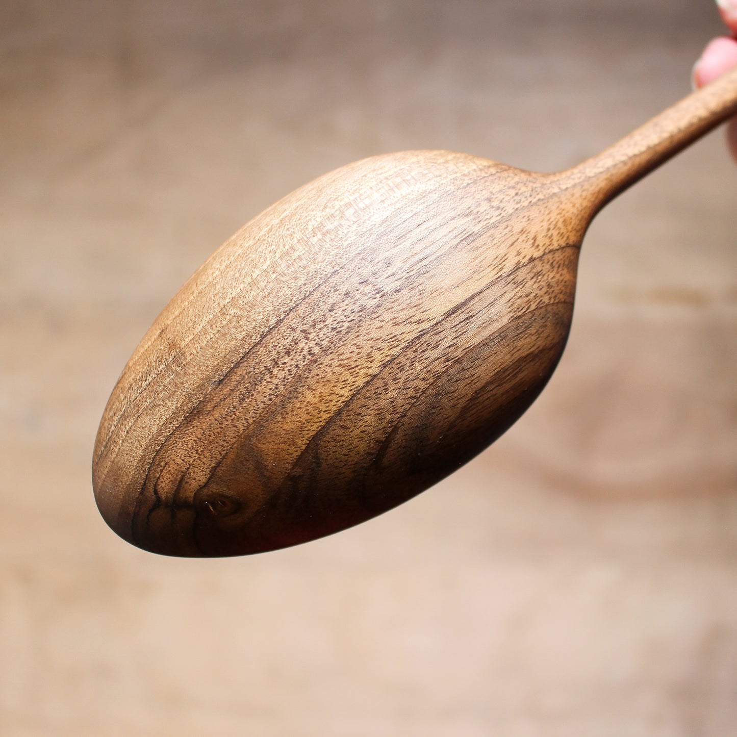 Hand Carved Wooden Ladle Walnut | Marini | Miss Arthur | Home Goods | Tasmania