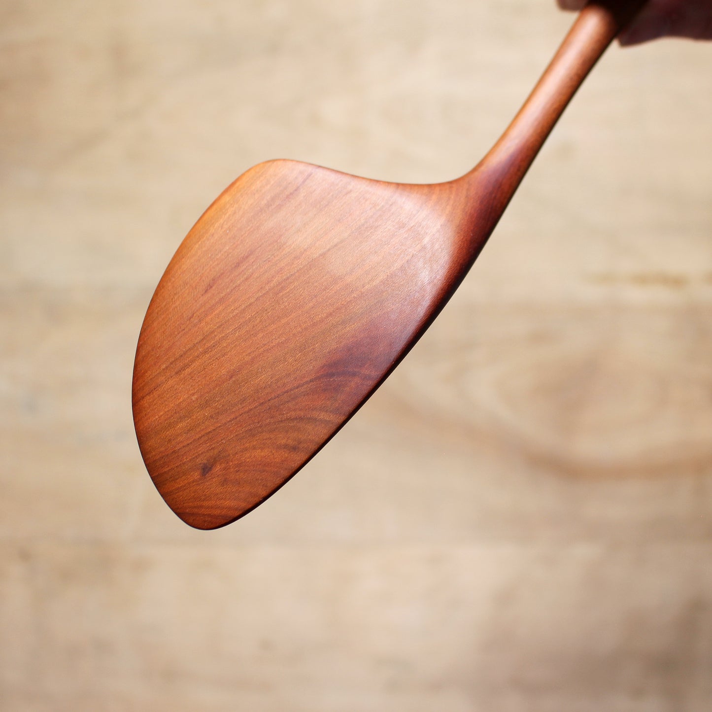 Hand Carved Wooden Wok Spatula Plum | Marini | Miss Arthur | Home Goods | Tasmania