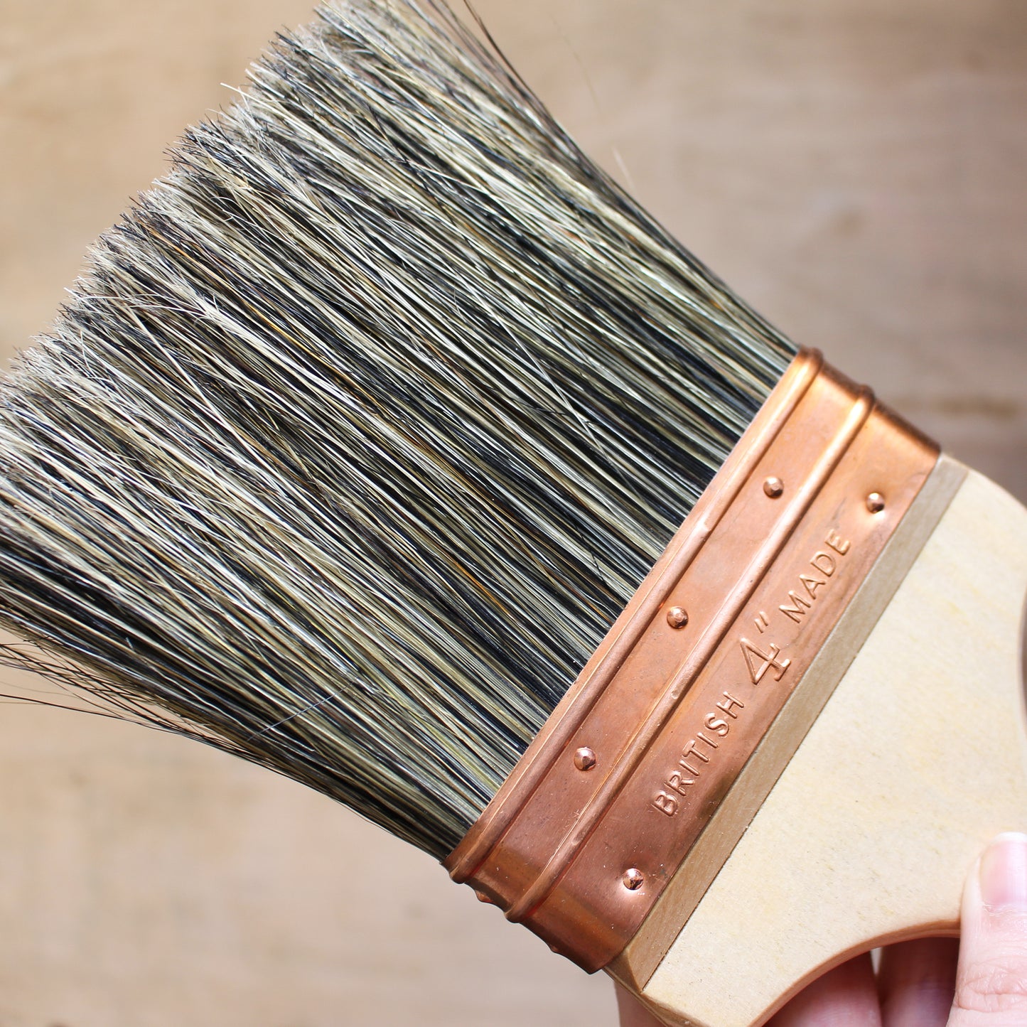 R Russell 4" Wall Paint Brush | R Russell | Miss Arthur | Home Goods | Tasmania