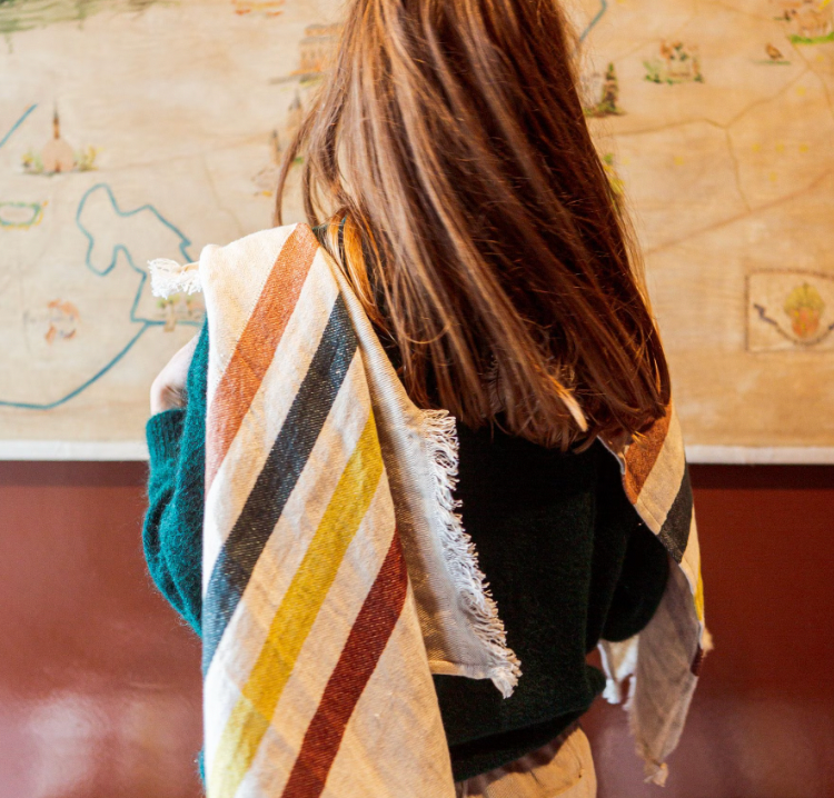 Libeco Belgian Towel Fouta Lake Stripe | Libeco | Miss Arthur | Home Goods | Tasmania