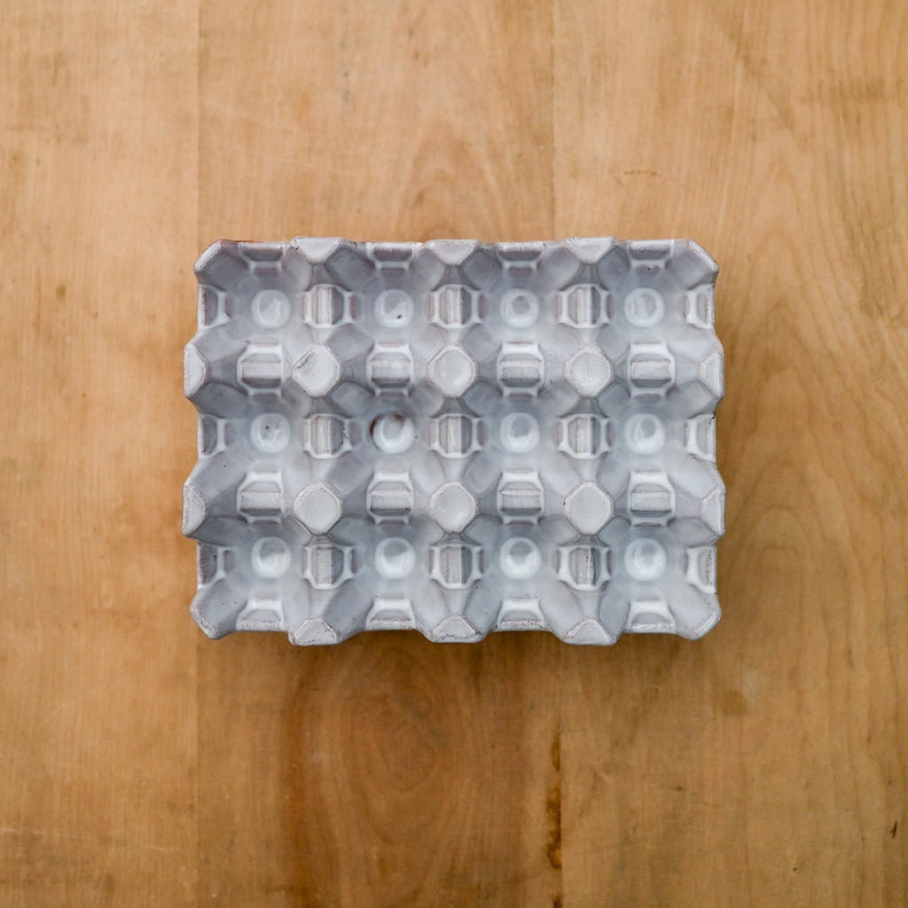 Egg Rack (12) White Full Glaze | Weston Mill Pottery | Miss Arthur | Home Goods | Tasmania