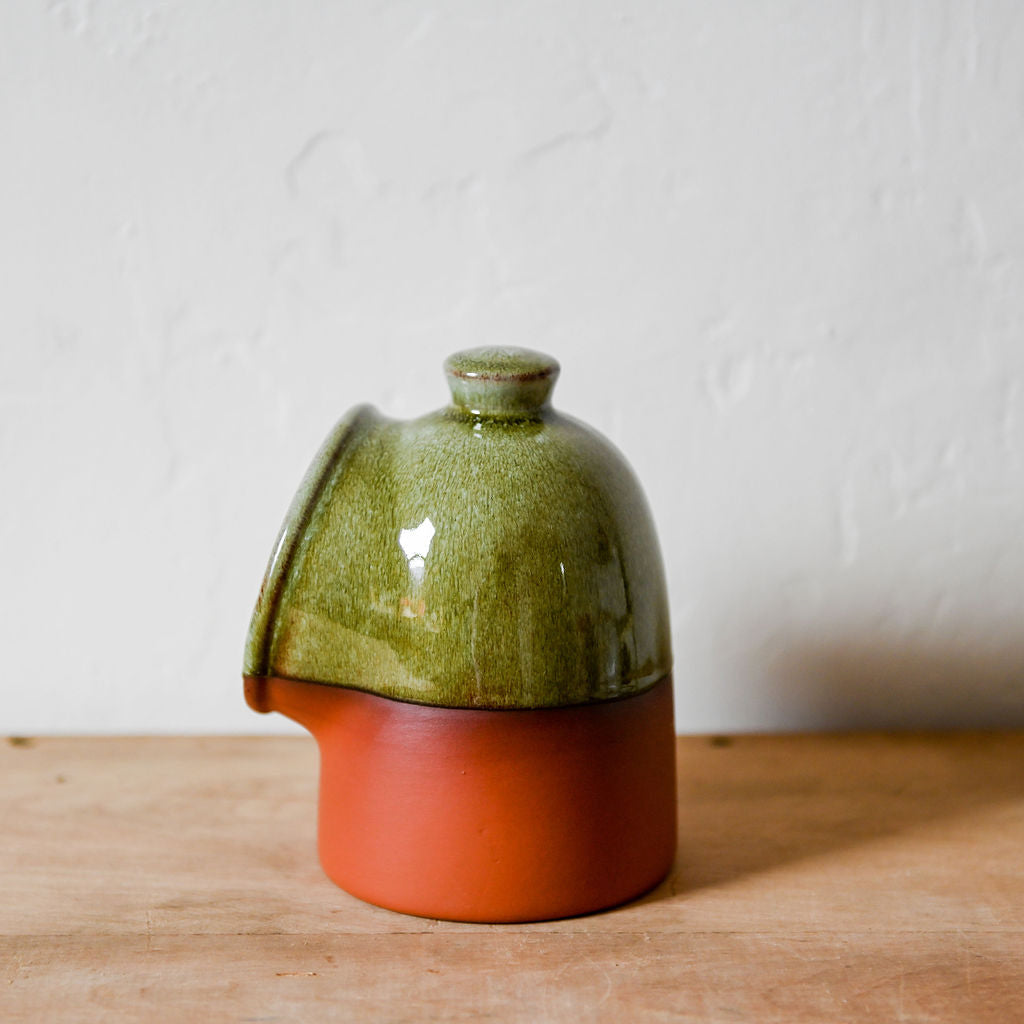 Weston Mill Pottery Salt Pig Apple Glaze | Weston Mill Pottery | Miss Arthur | Home Goods | Tasmania