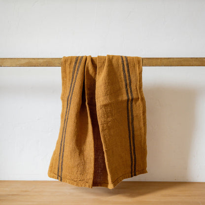 Charvet Éditions French Linen Country Tea Towel Bois | Charvet Éditions | Miss Arthur | Home Goods | Tasmania
