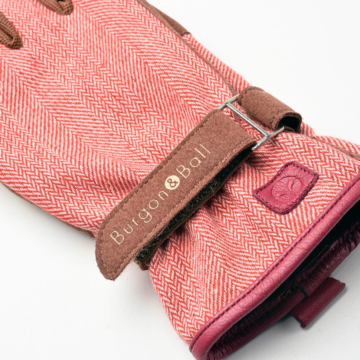 Burgon & Ball Love the Glove Red Tweed S/M | Burgon & Ball | Miss Arthur | Home Goods | Tasmania