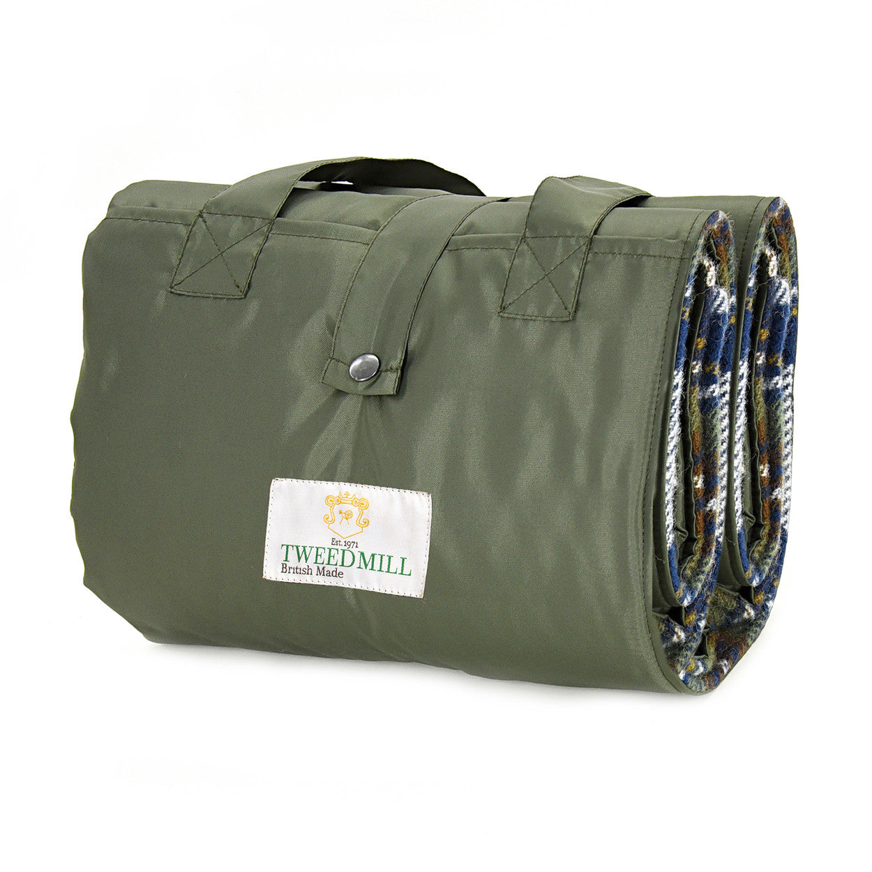 Eventer Large Muted Blue Olive | Tweedmill Textiles | Miss Arthur | Home Goods | Tasmania