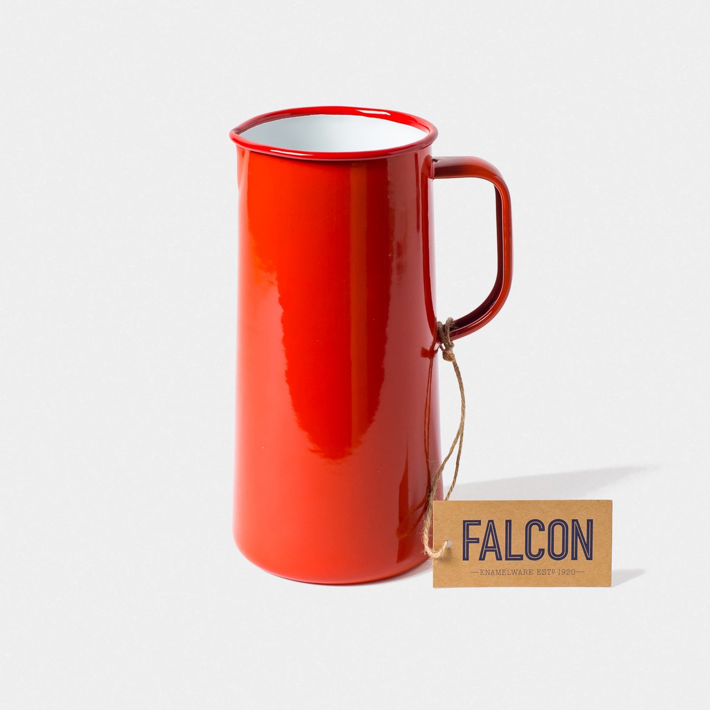 Falcon Enamelware Enamel 3 Pint Jug Pillarbox Red | Falcon Enamelware | Miss Arthur | Home Goods | Tasmania