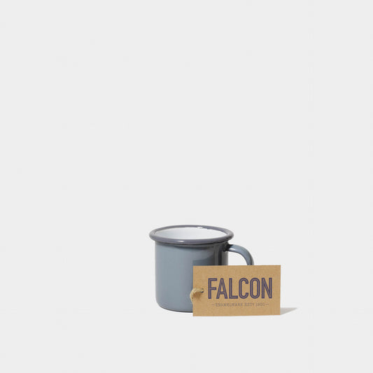 Falcon Enamelware Enamel Espresso Cup Pigeon Grey | Falcon Enamelware | Miss Arthur | Home Goods | Tasmania