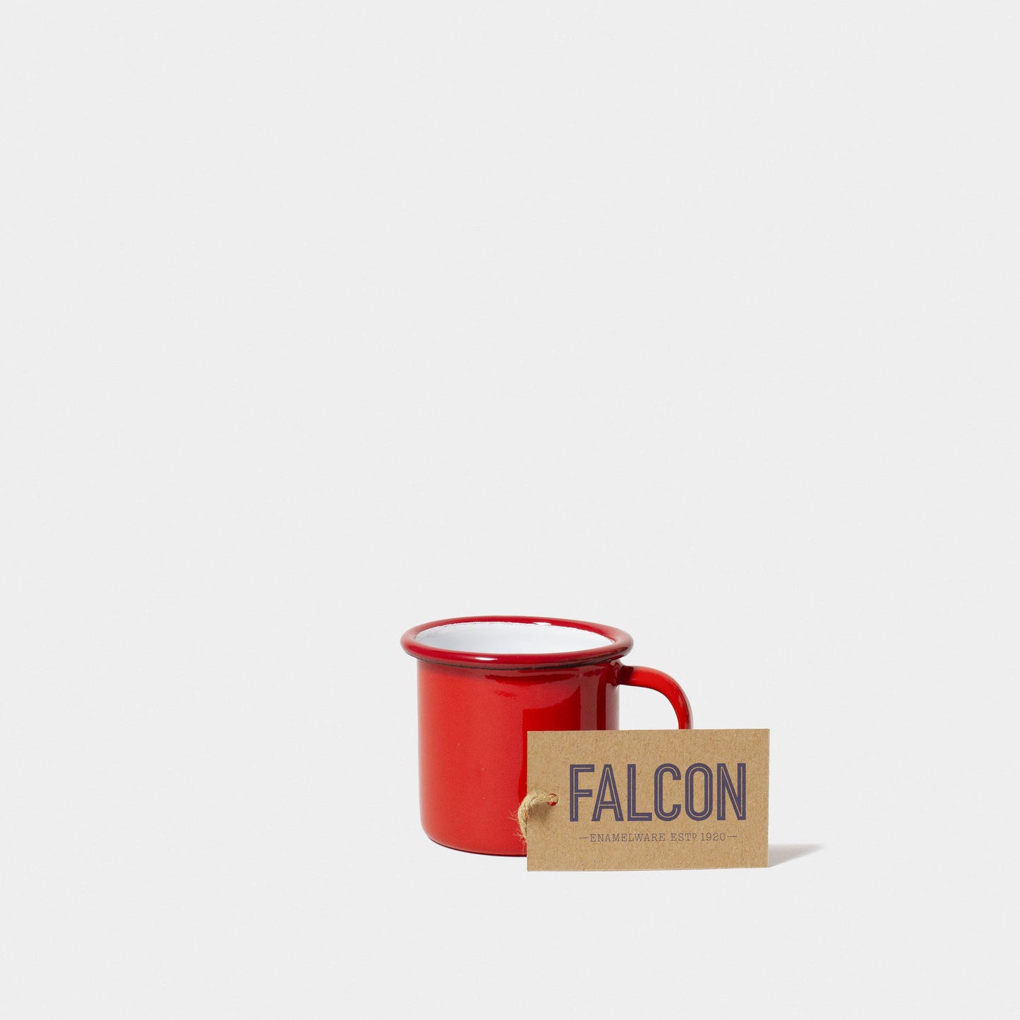 Falcon Enamelware Enamel Espresso Cup Pillarbox Red | Falcon Enamelware | Miss Arthur | Home Goods | Tasmania