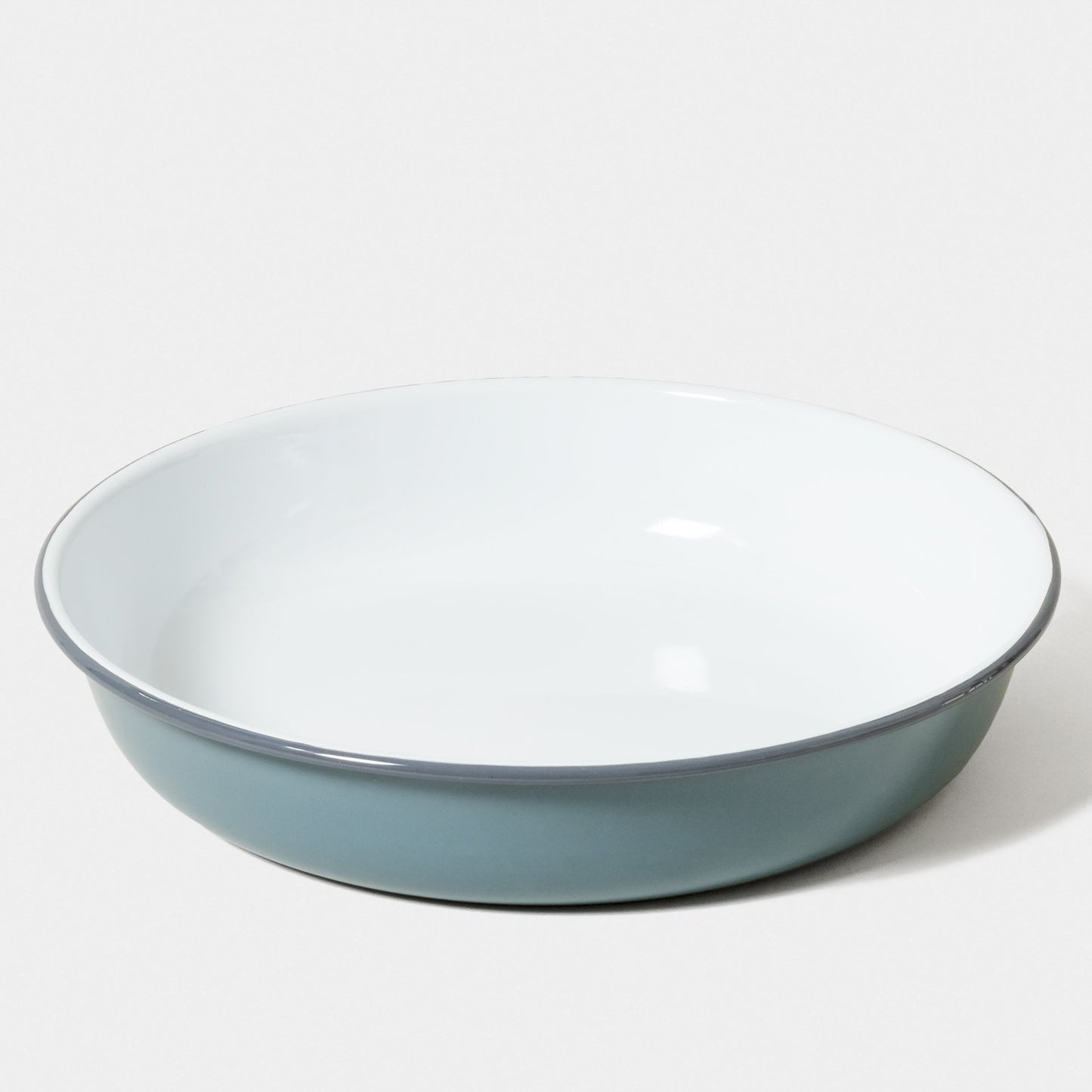 Falcon Enamelware Enamel Large Salad Bowl Pigeon Grey | Falcon Enamelware | Miss Arthur | Home Goods | Tasmania