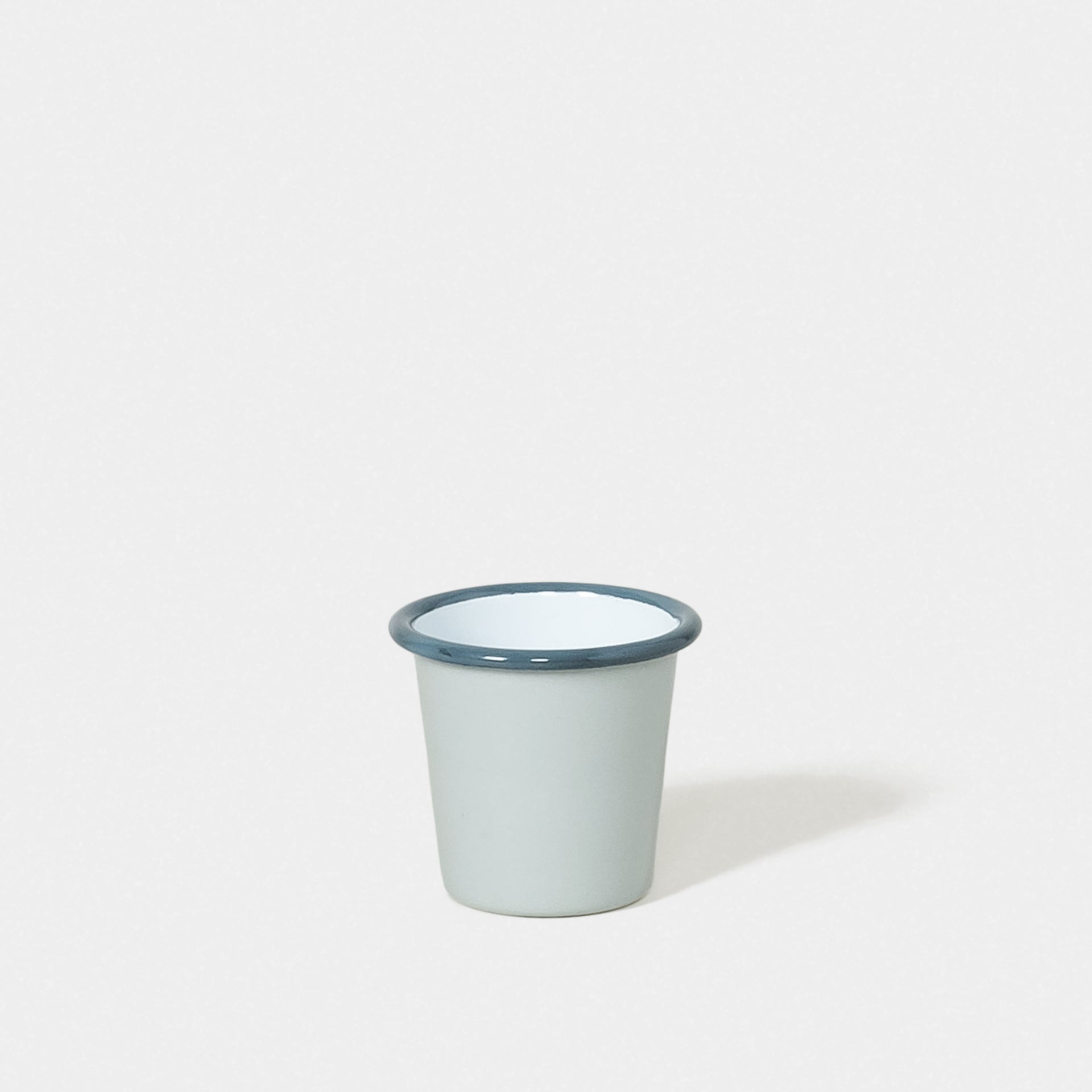Falcon Enamelware Enamel Mini Tumbler Oyster Grey | Falcon Enamelware | Miss Arthur | Home Goods | Tasmania