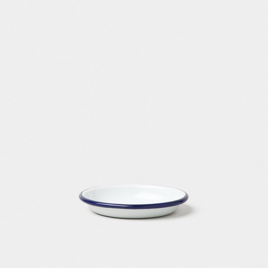 Falcon Enamelware Enamel Sauce Dish White with Blue Rim | Falcon Enamelware | Miss Arthur | Home Goods | Tasmania