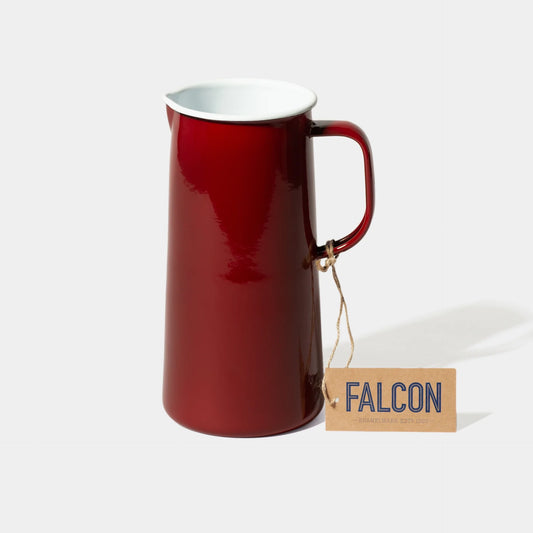 Falcon Enamelware Enamel 3 Pint Jug Burgundy | Falcon Enamelware | Miss Arthur | Home Goods | Tasmania
