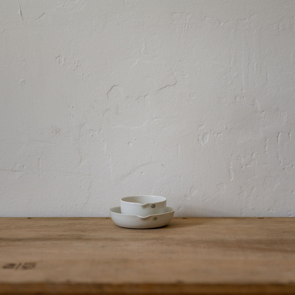 Porcelain Dish Low Form with Spout 208/4 | Jipo | Miss Arthur | Home Goods | Tasmania