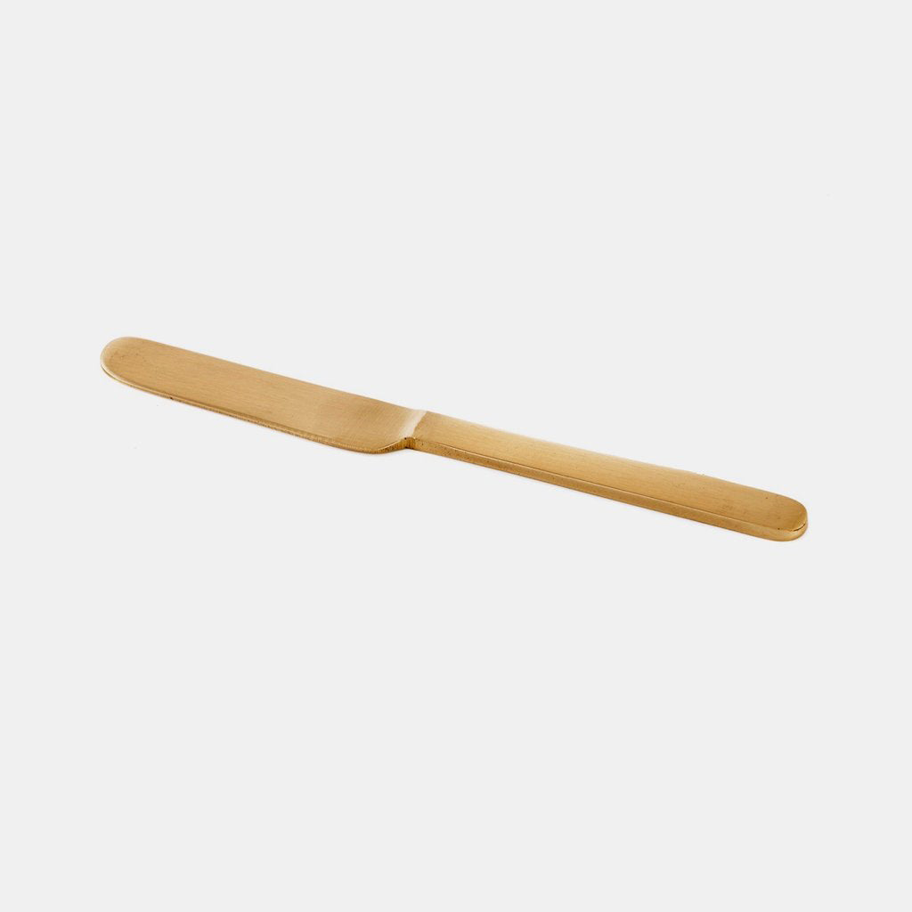 Fog Linen Work Brass Butter Knife | Fog Linen Work | Miss Arthur | Home Goods | Tasmania