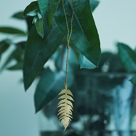 Fog Linen Work Brass Leaf (F) | Fog Linen Work | Miss Arthur | Home Goods | Tasmania