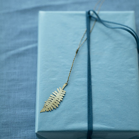Fog Linen Work Brass Leaf (J) | Fog Linen Work | Miss Arthur | Home Goods | Tasmania