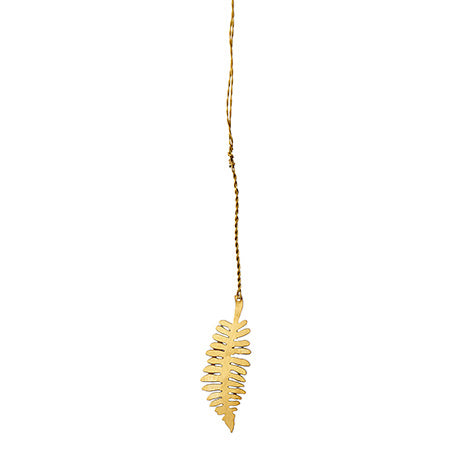 Fog Linen Work Brass Leaf (J) | Fog Linen Work | Miss Arthur | Home Goods | Tasmania