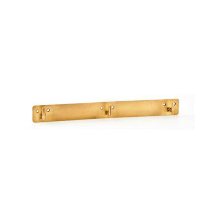 Brass Plated Triple Hook | Fog Linen Work | Miss Arthur | Home Goods | Tasmania