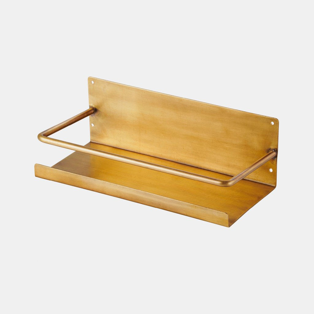 Fog Linen Work Brass Shelf | Fog Linen Work | Miss Arthur | Home Goods | Tasmania