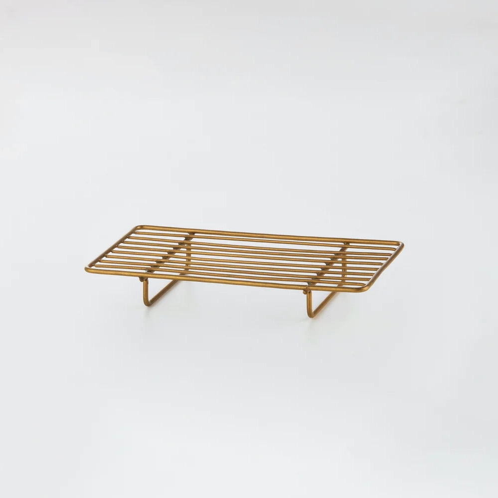 Fog Linen Work Brass Wire Rack Rectangle | Fog Linen Work | Miss Arthur | Home Goods | Tasmania
