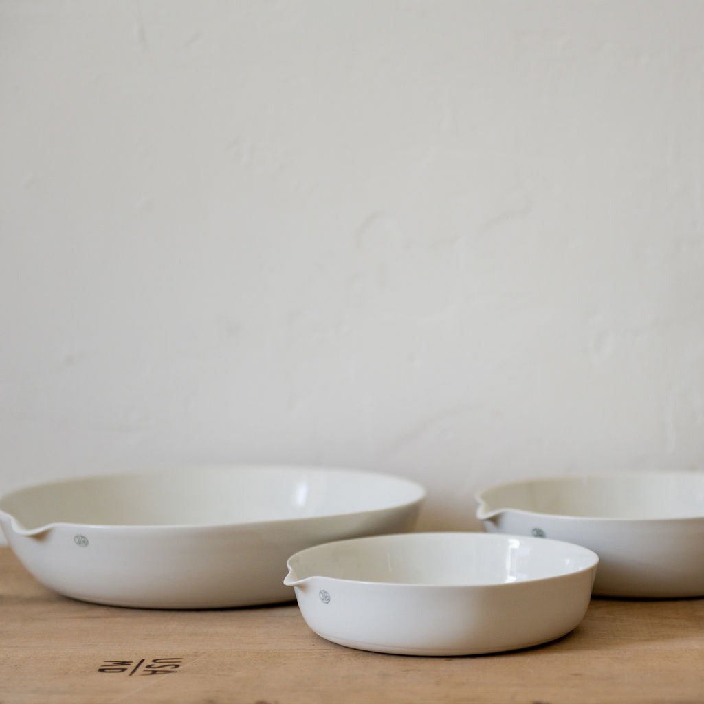 Evaporating Dish Low Form with Spout 208/6 | Jipo | Miss Arthur | Home Goods | Tasmania