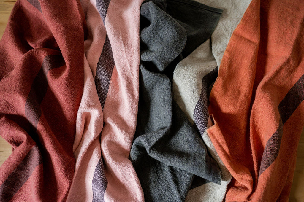 Charvet Éditions French Linen Doudou Tea Towel Petale | Charvet Éditions | Miss Arthur | Home Goods | Tasmania