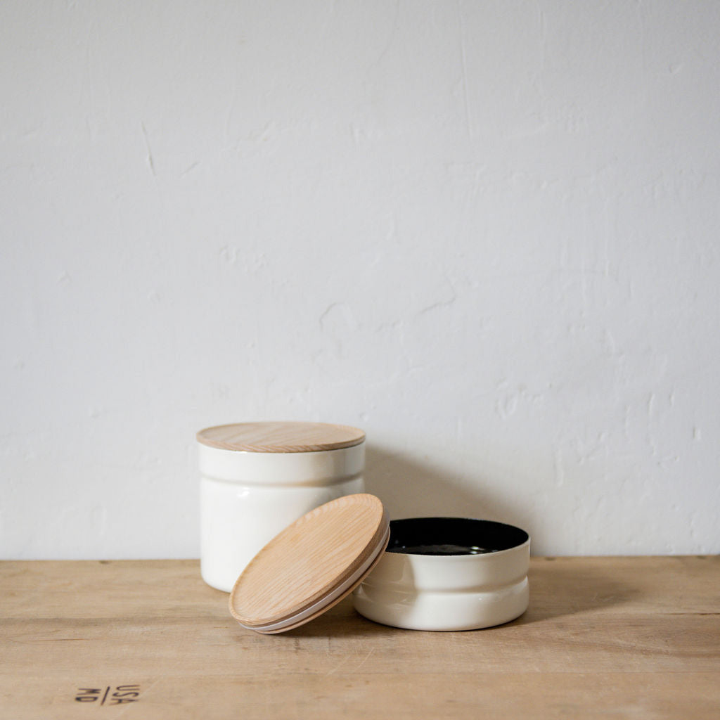 Riess Enamel Storage Container White 1.39L | Riess | Miss Arthur | Home Goods | Tasmania