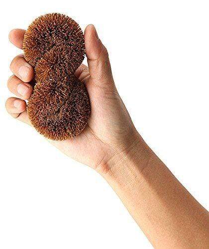 Kamenoko Tawashi Coconut Coir Fiber Twisted Dish Scrubber | Kamenoko Tawashi | Miss Arthur | Home Goods | Tasmania