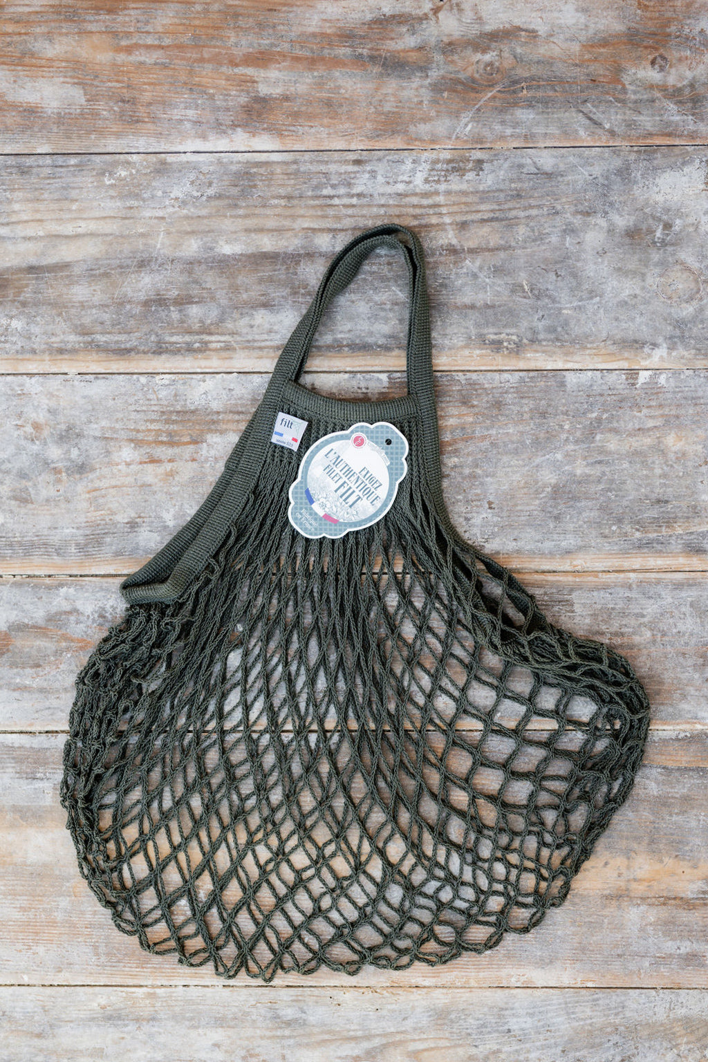 Filt French String Bag Short Handle Kaki | Filt | Miss Arthur | Home Goods | Tasmania