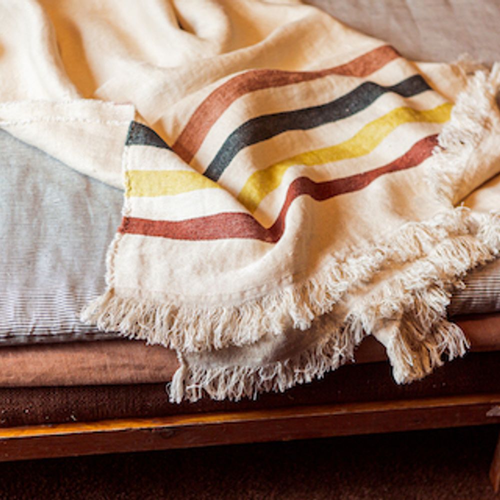 Libeco Belgian Towel Fouta Lake Stripe | Libeco | Miss Arthur | Home Goods | Tasmania