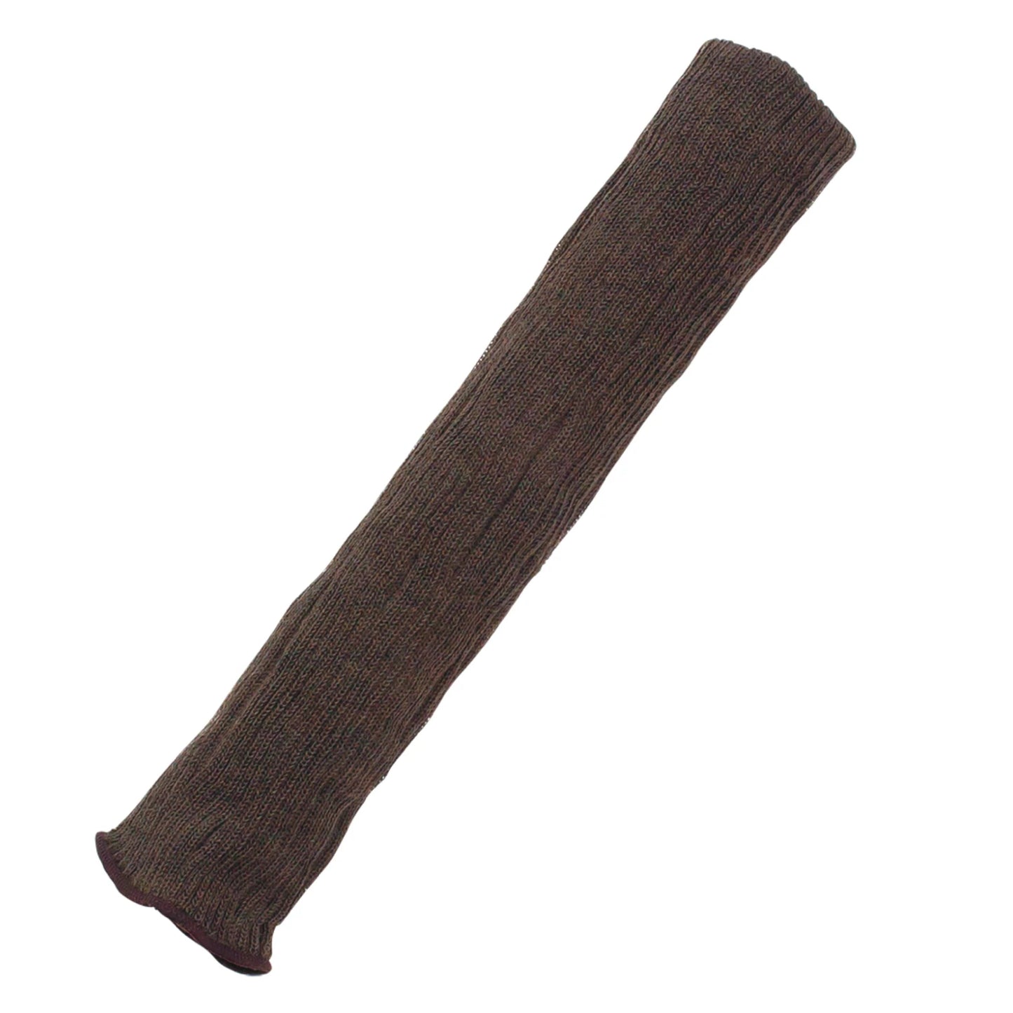 Silk Wool Double Weave Leg Warmers Brown | Memeri | Miss Arthur | Home Goods | Tasmania