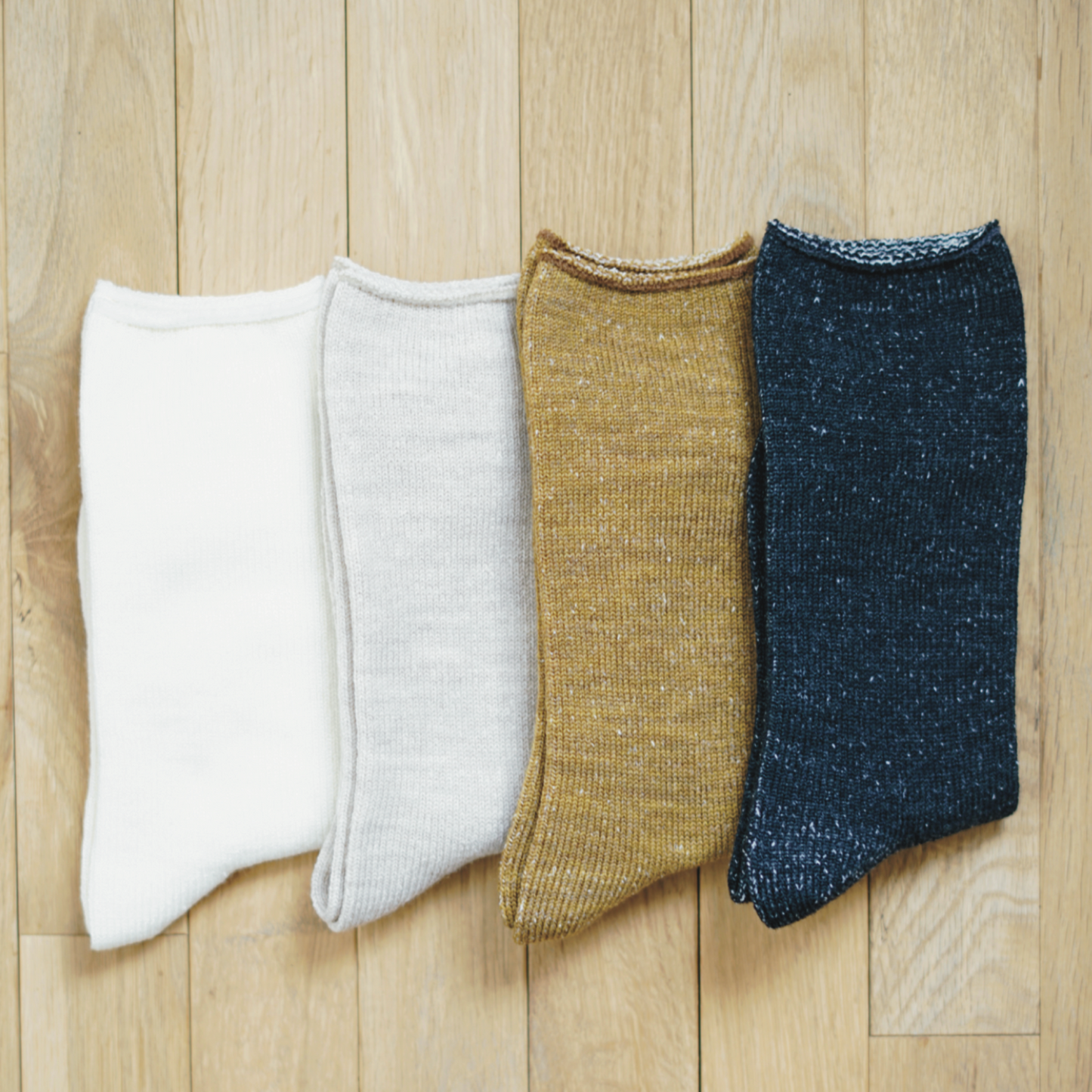 Memeri Wool Silk Sock Mustard Small | Memeri | Miss Arthur | Home Goods | Tasmania