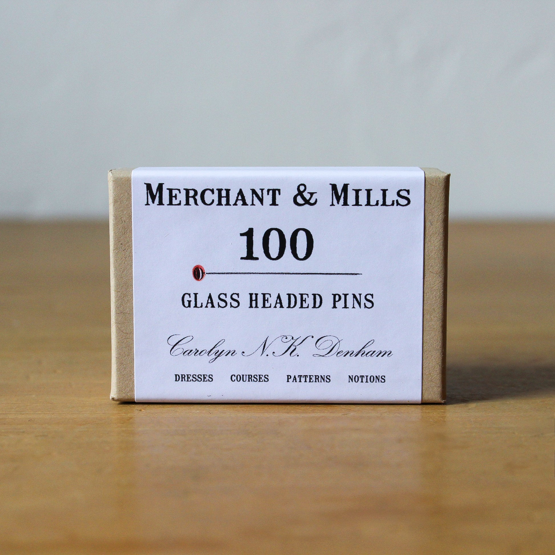 Merchant & Mills Glass Headed Pins | Merchant & Mills | Miss Arthur | Home Goods | Tasmania