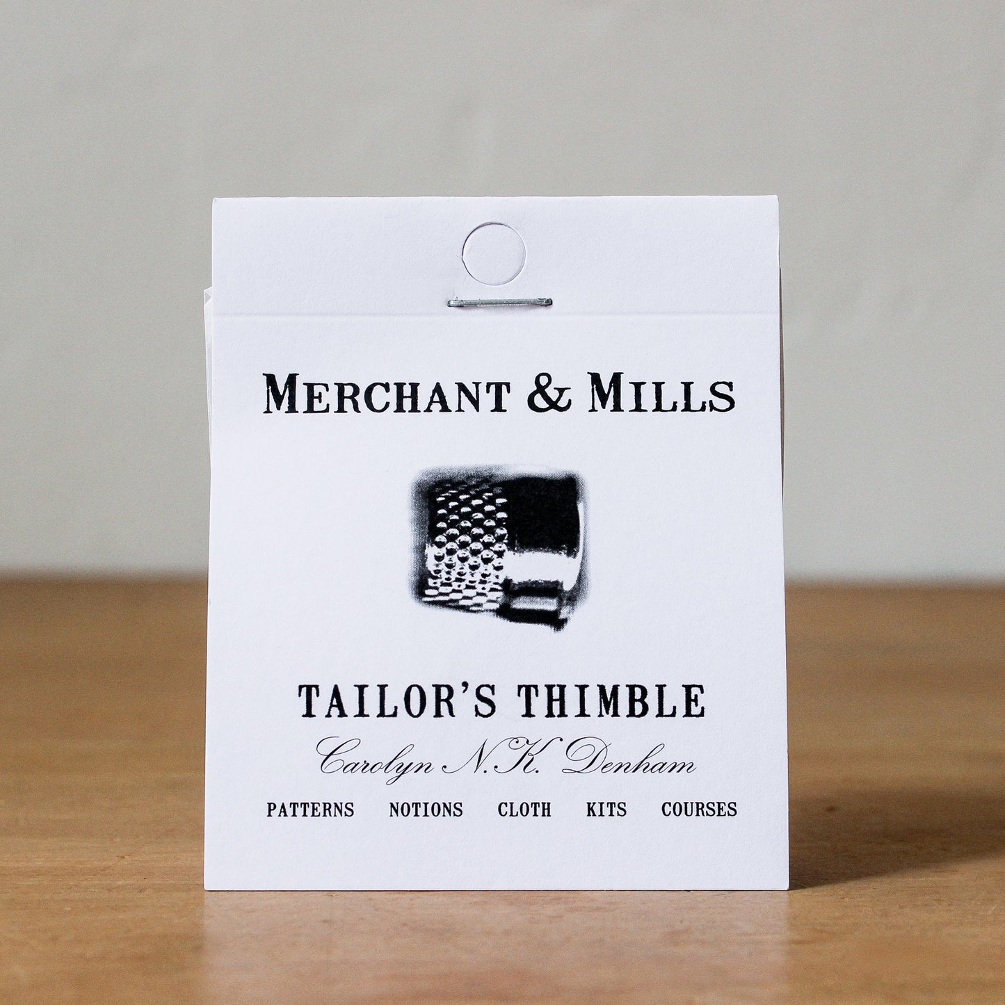 Merchant & Mills Tailor's Thimble | Merchant & Mills | Miss Arthur | Home Goods | Tasmania