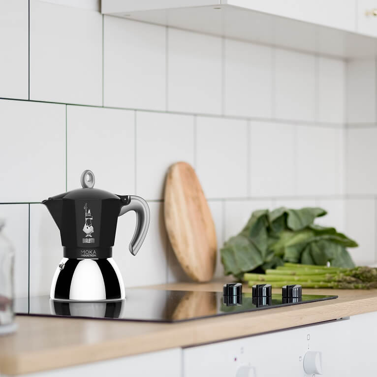 Bialetti Moka Induction Black 2 Cups | Bialetti | Miss Arthur | Home Goods | Tasmania