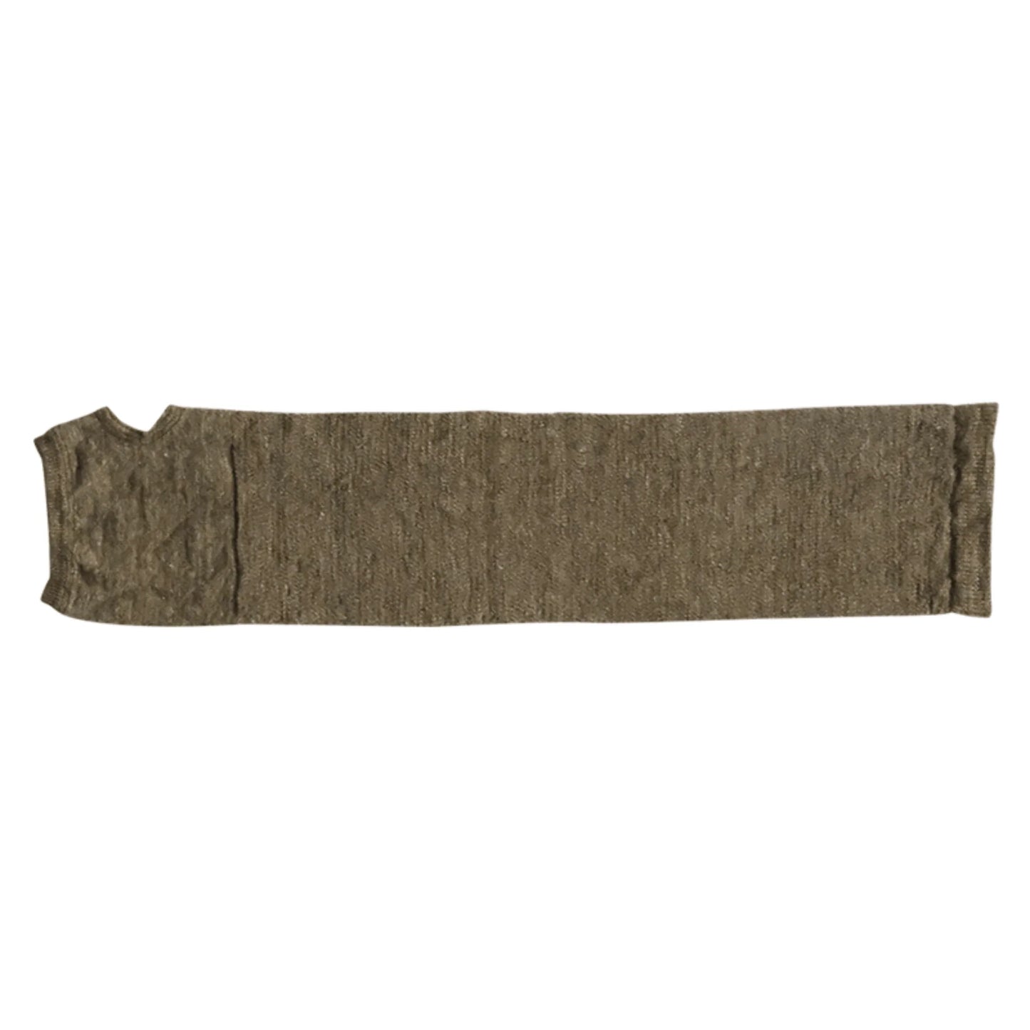 Teni Linen Arm Covers Long Khaki | Nishiguchi Kutsushita | Miss Arthur | Home Goods | Tasmania
