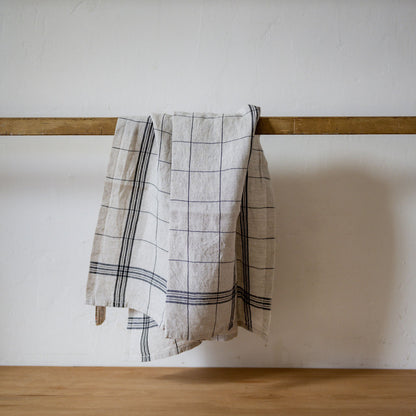 Charvet Éditions French Linen Bistrot Tea Towel Noir | Charvet Éditions | Miss Arthur | Home Goods | Tasmania