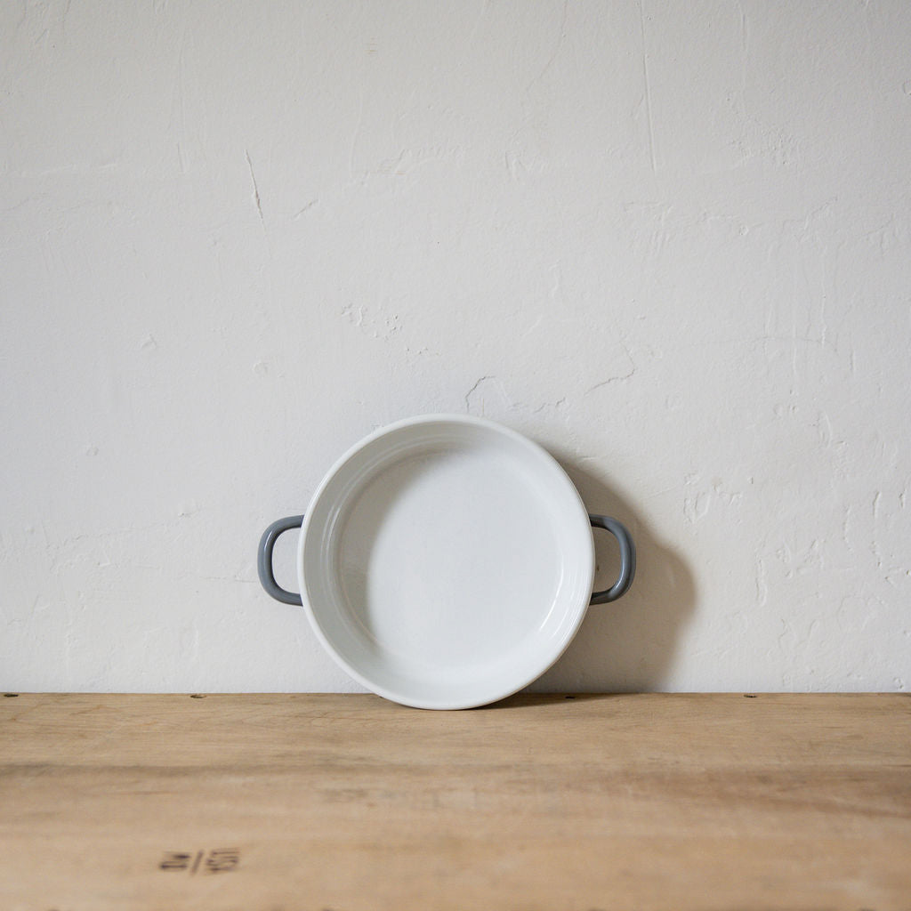 Riess Enamel Egg Casserole Grey | Riess | Miss Arthur | Home Goods | Tasmania