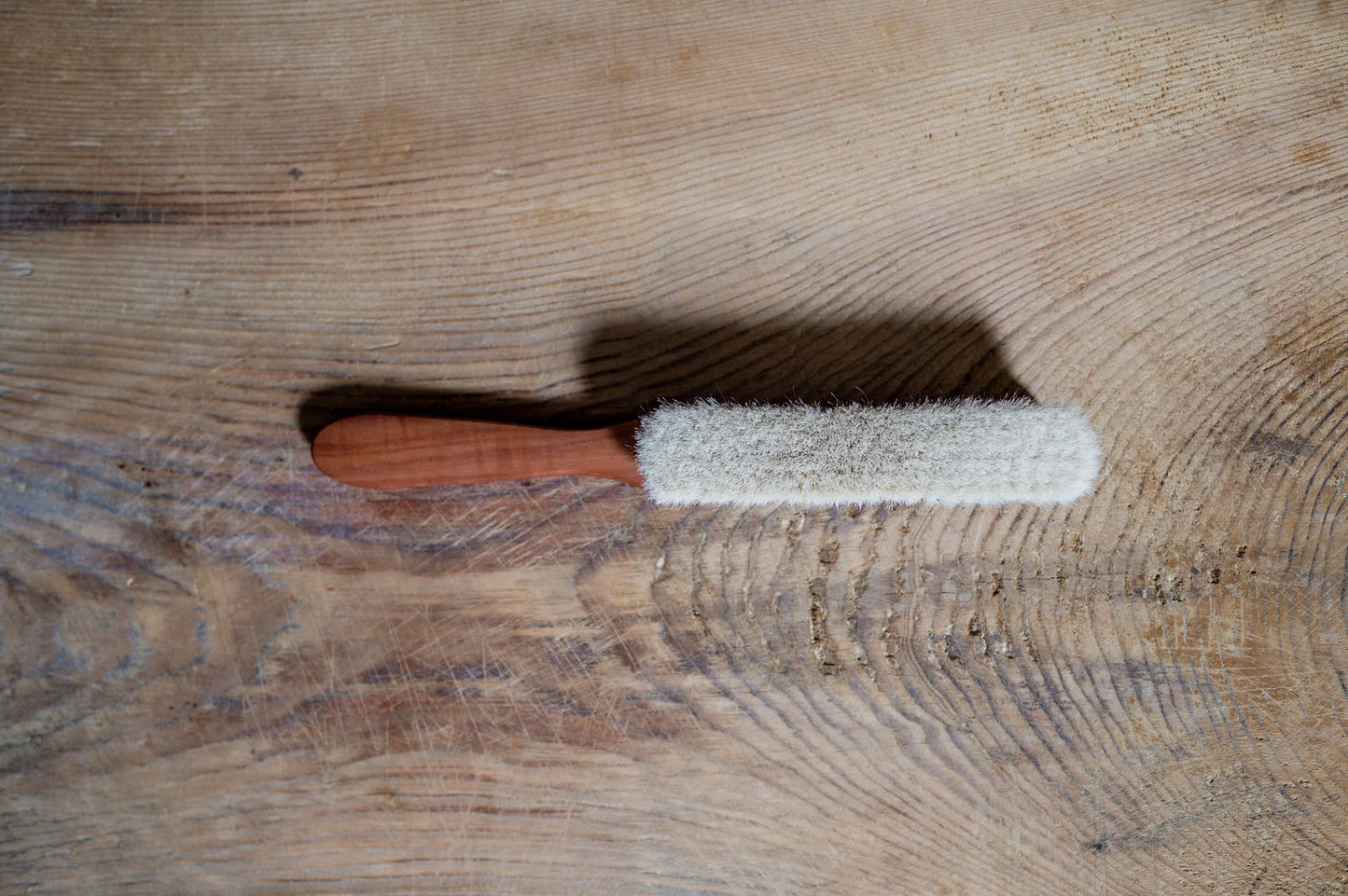 Goats Hair Dust Brush Pear Wood | Kellerbursten | Miss Arthur | Home Goods | Tasmania