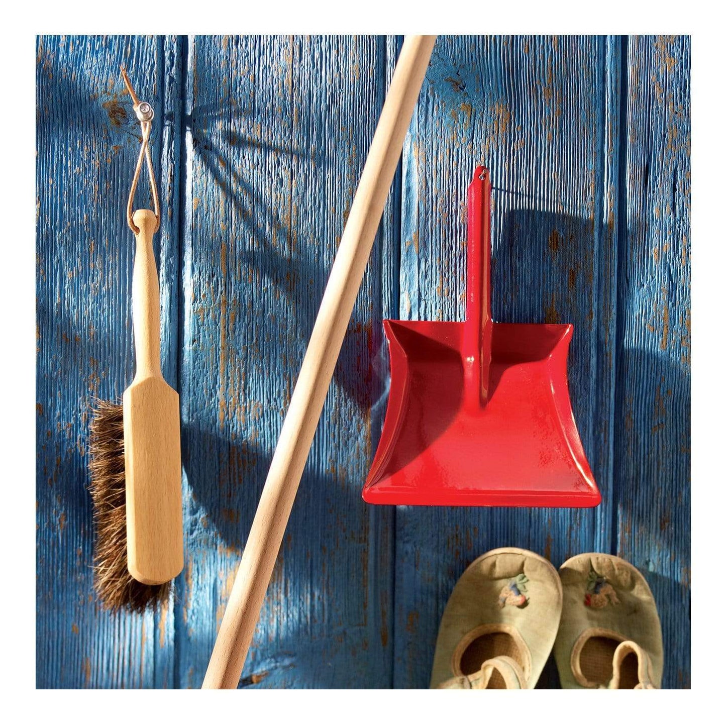Redecker Child's Dust Pan Red | Redecker | Miss Arthur | Home Goods | Tasmania