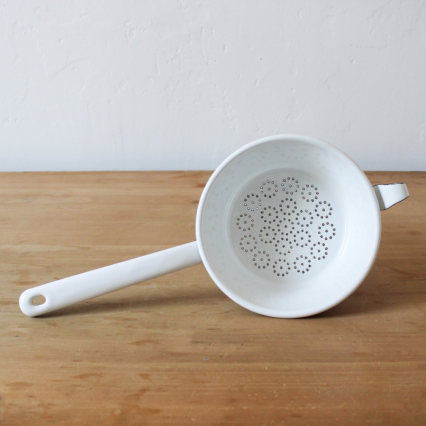 Riess Enamel Sieve with Handle White 16cm | Riess | Miss Arthur | Home Goods | Tasmania