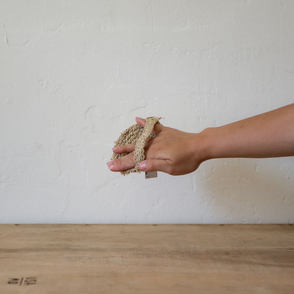 Fair Go Trading Hemp Crocheted Hand Scrubby | Fair Go Trading | Miss Arthur | Home Goods | Tasmania