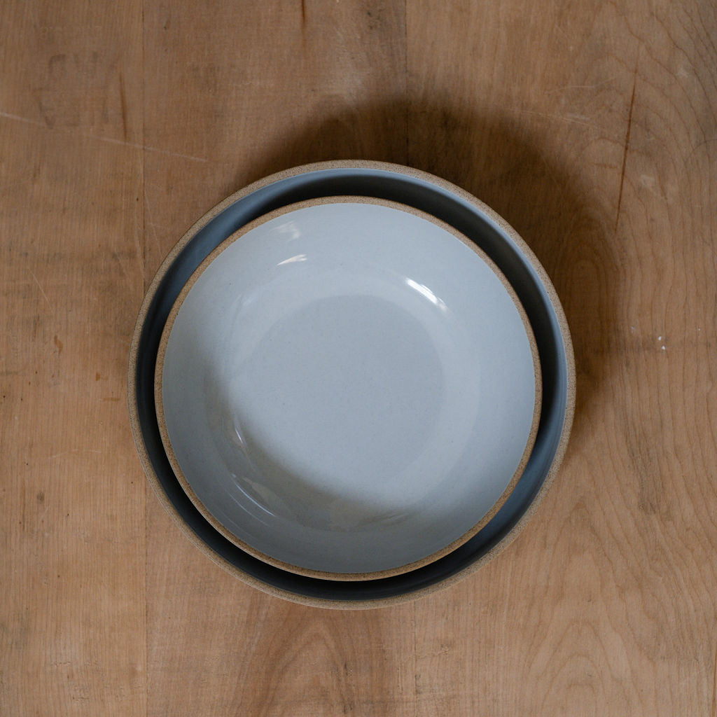 Hasami Shallow Bowl Round 185mm Grey HPM032 | Hasami | Miss Arthur | Home Goods | Tasmania