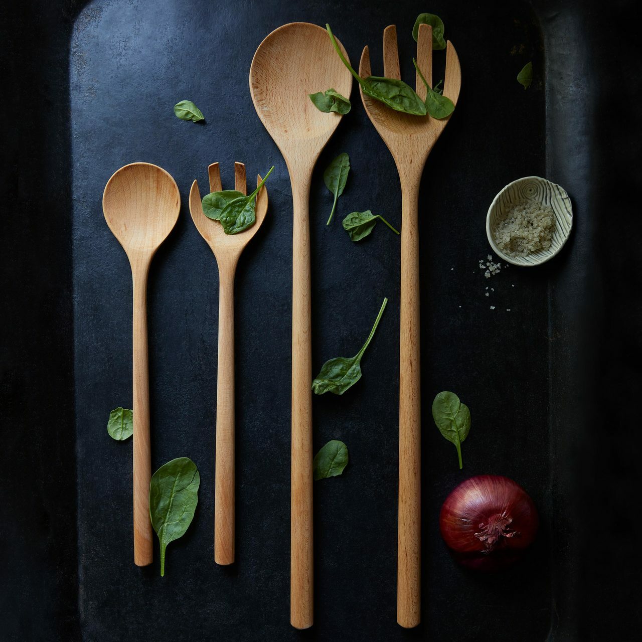 Sir|Madam Grand Wooden Salad Servers | Sir|Madam | Miss Arthur | Home Goods | Tasmania