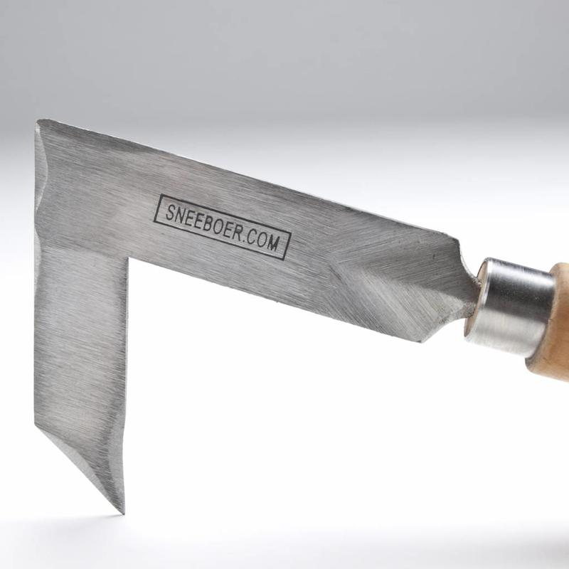 Sneeboer Flat Stone Scratcher Ash Handle | Sneeboer Manufacturing | Miss Arthur | Home Goods | Tasmania