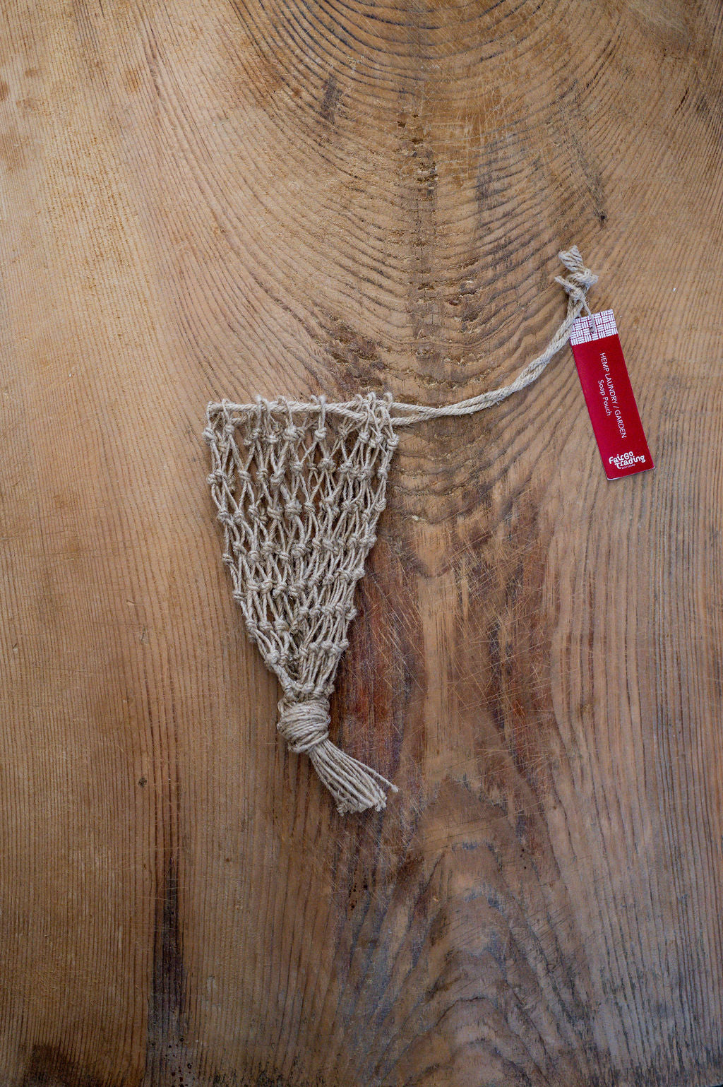 Fair Go Trading Hemp Macrame Soap Pouch | Fair Go Trading | Miss Arthur | Home Goods | Tasmania