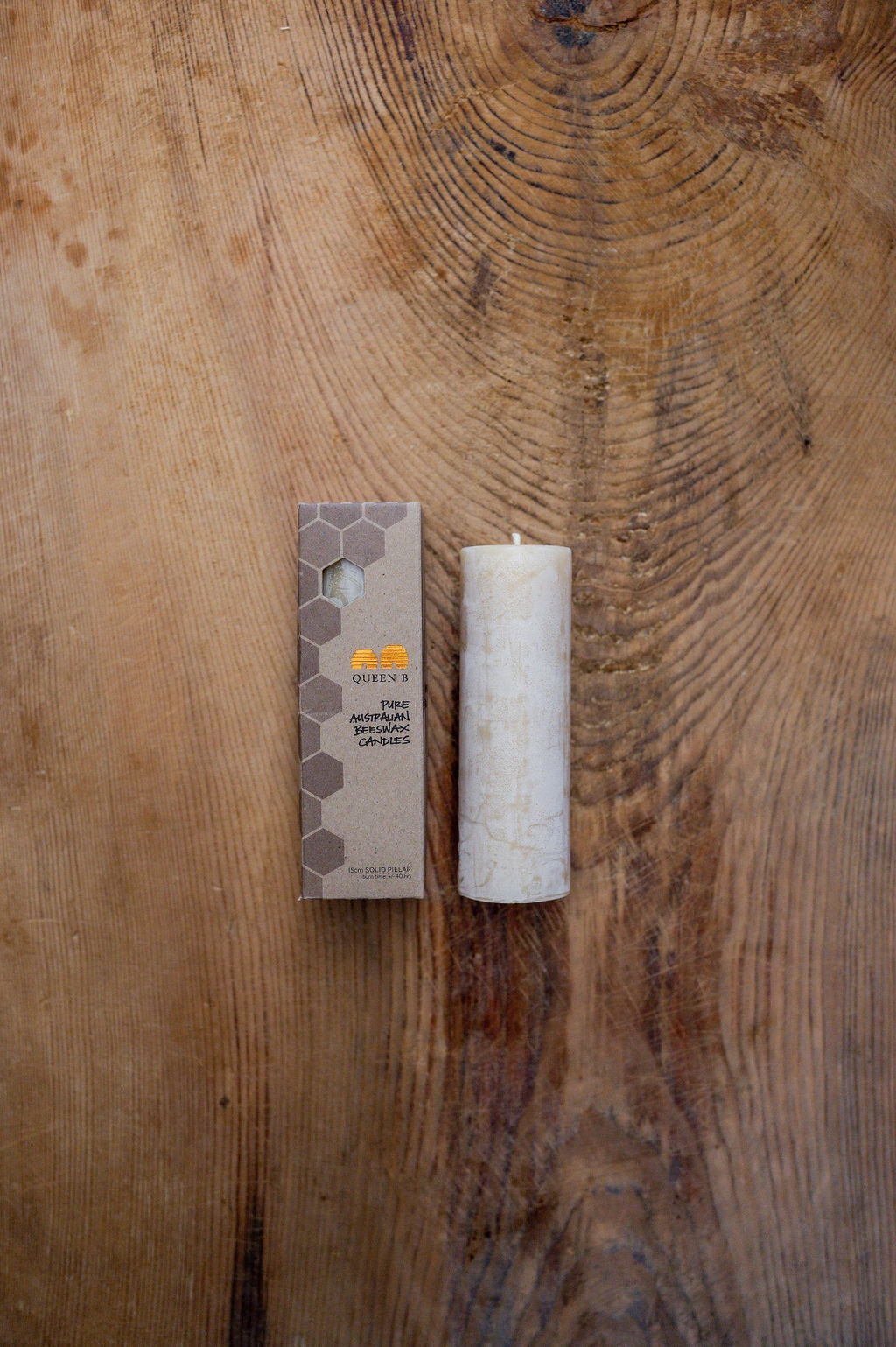 Queen B 15cm Solid Pillar | Queen B | Miss Arthur | Home Goods | Tasmania